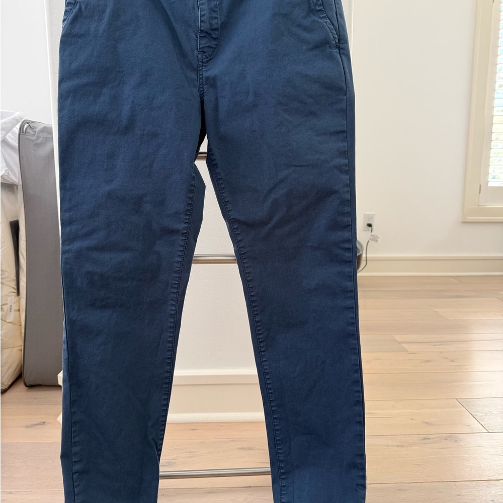 Scotch & Soda Navy Straight Leg Chino